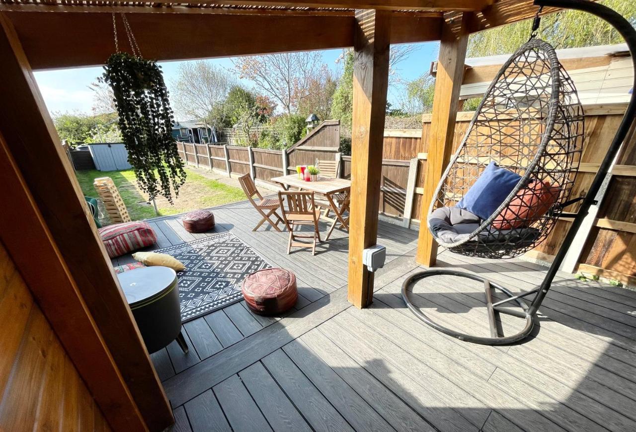 Coastal Terrace Dogs Welcome Optional Hot Tub Villa Sea Palling Buitenkant foto